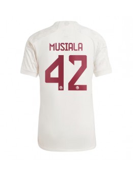 Bayern Munich Jamal Musiala #42 Ausweichtrikot 2023-24 Kurzarm